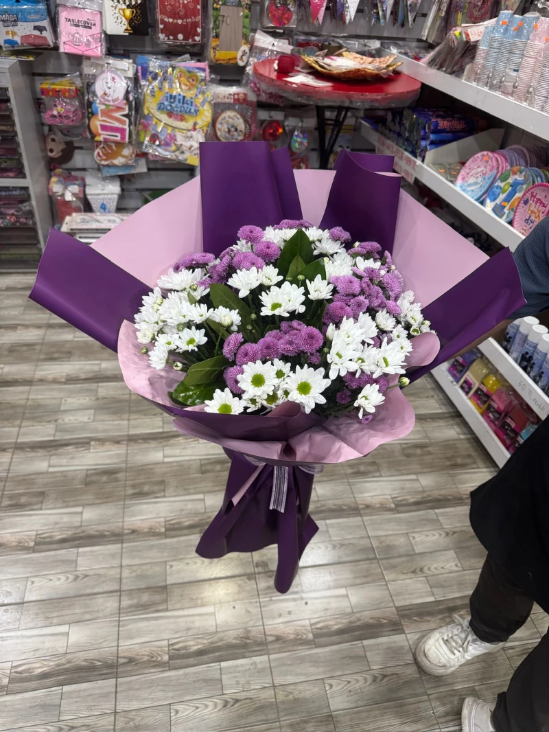 KARIŞIK PAPATYA BUKETİ